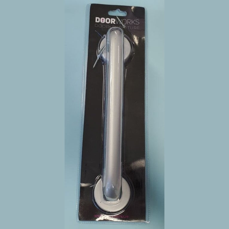 DOORWORKS ALUMINIUM PULL HANDLE WITH ROSE 230MM
