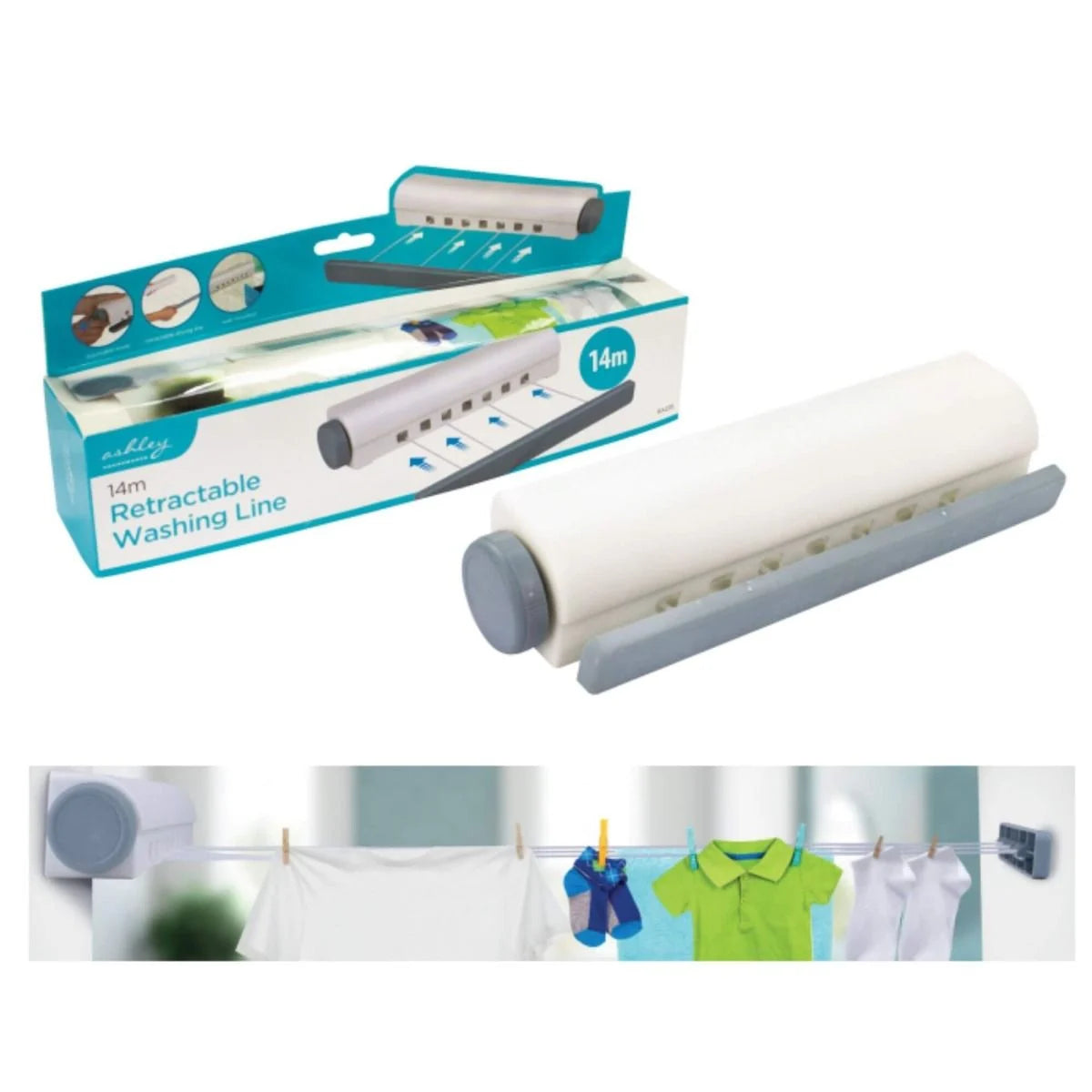 BB-RA228 14M RETRACTABLE WASHING LINE