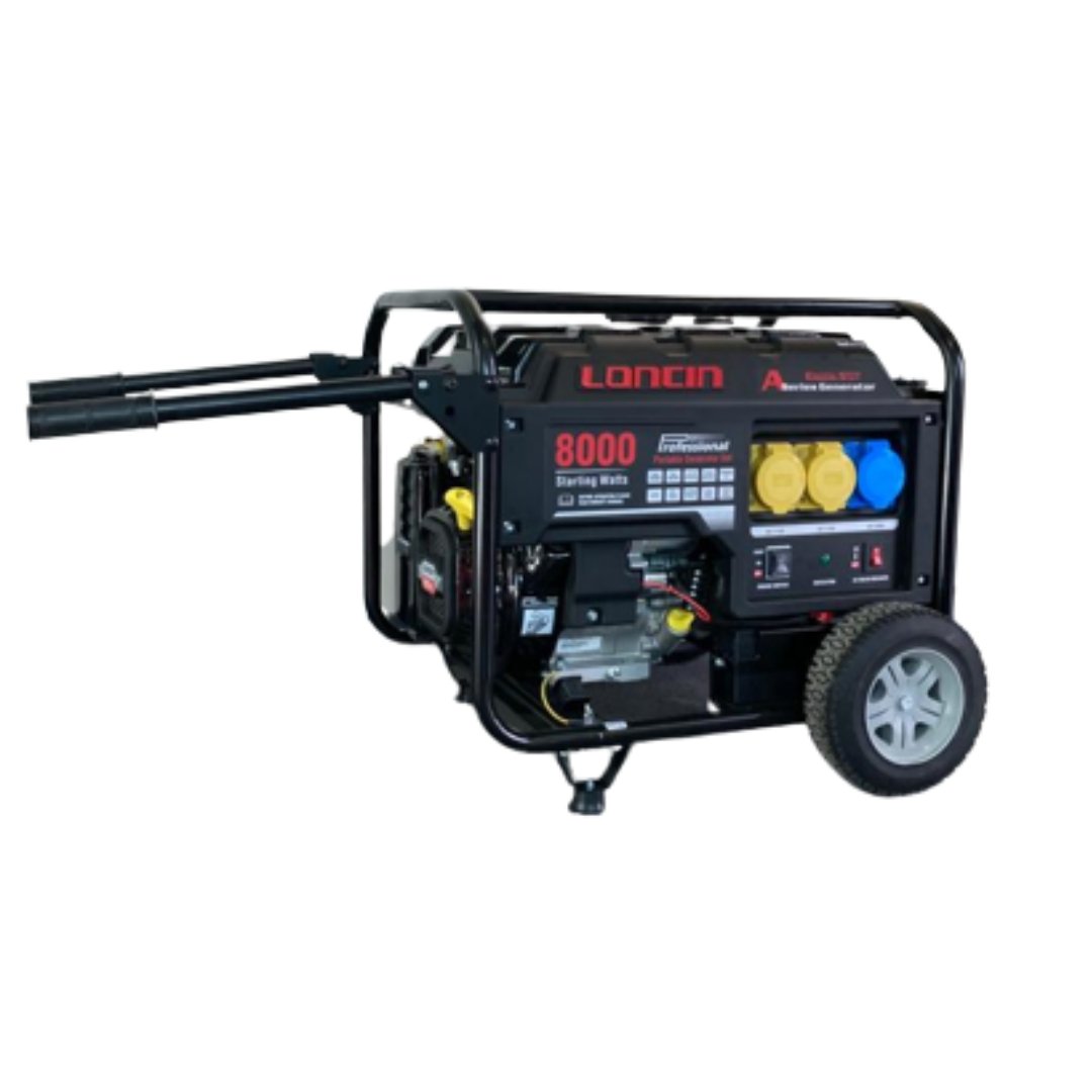 LONCIN LC8000D-A 6KW GENERATOR ELECTRIC START AVR L/RUN