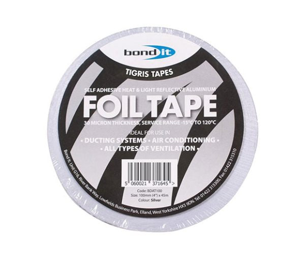 BOIND-IT ALUMINIUM TAPE 75MMX45M