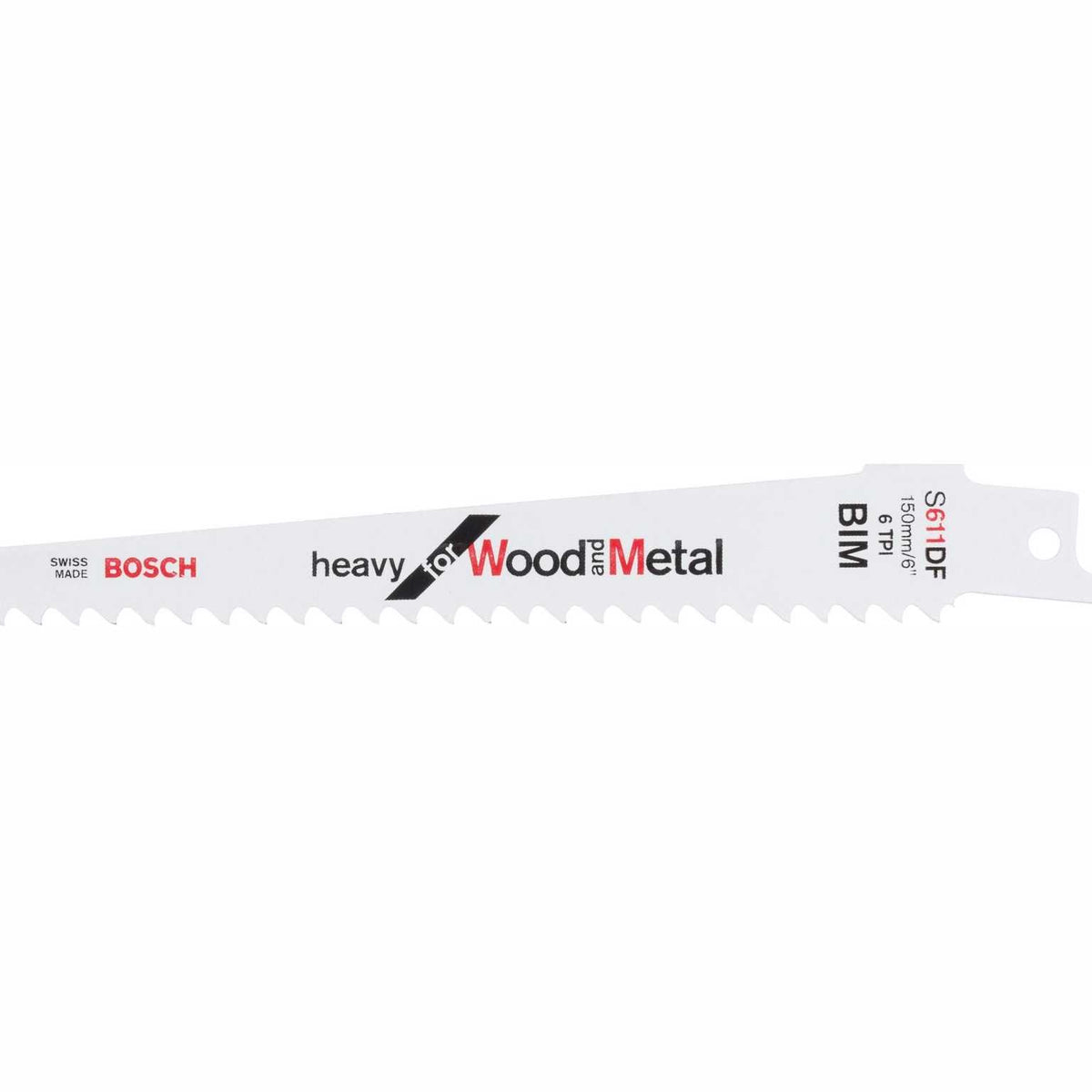 S611 DF5PK BOSCH RECIP BLADE HEAVY WOOD @ METAL