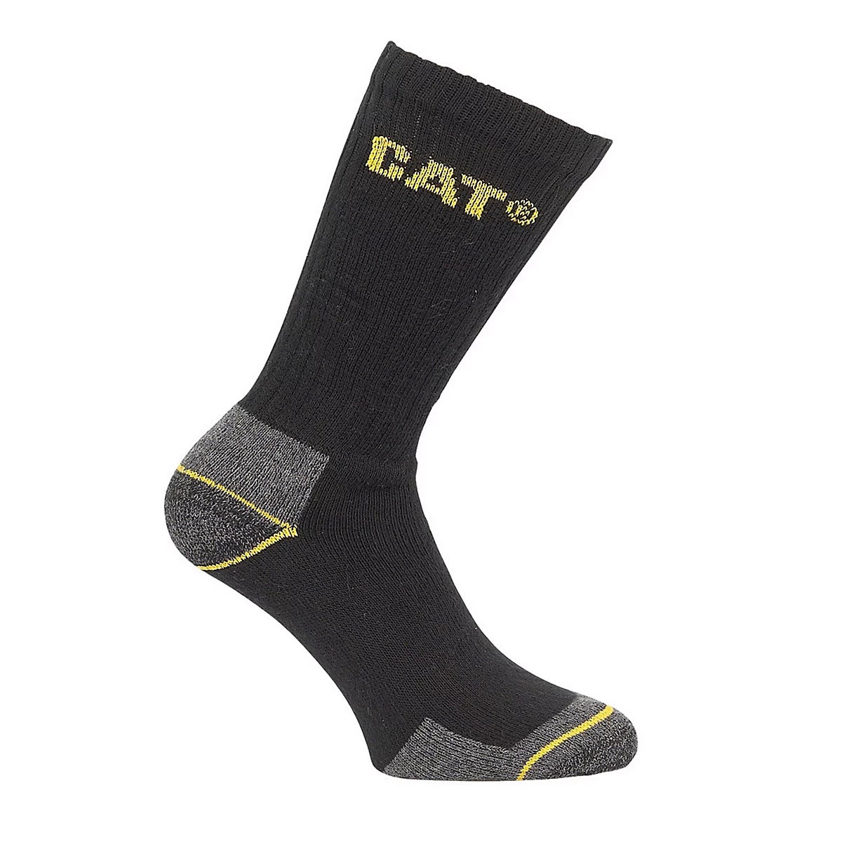 CAT WORK SOCKS 3PK SIZE 6-11