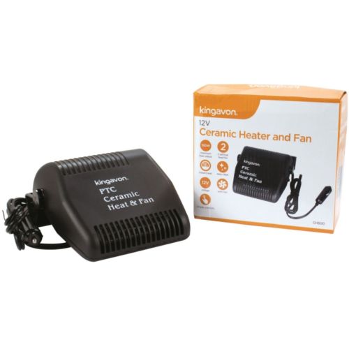 BB-CH600 12V CERAMIC CAR HEATER AND FAN