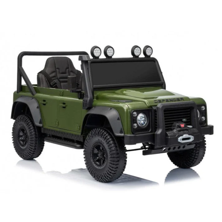 LANDROVER DEFENDER OFFICIAL 12V RIDE ON GREEN