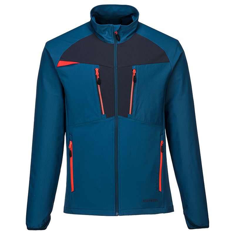 PORTWEST - DX4 ZIP BASE LAYER TOP - METRO BLUE