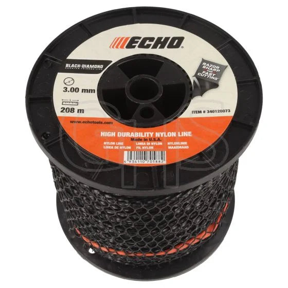 ECHO BLACK DIAMOND TRIMMER LINE 3.0MM 208M