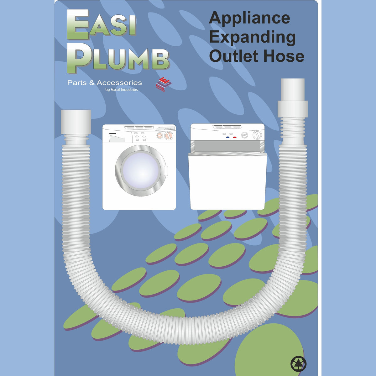 Easy Plumb Expanding Outlet Hose 80cm-2.8M
