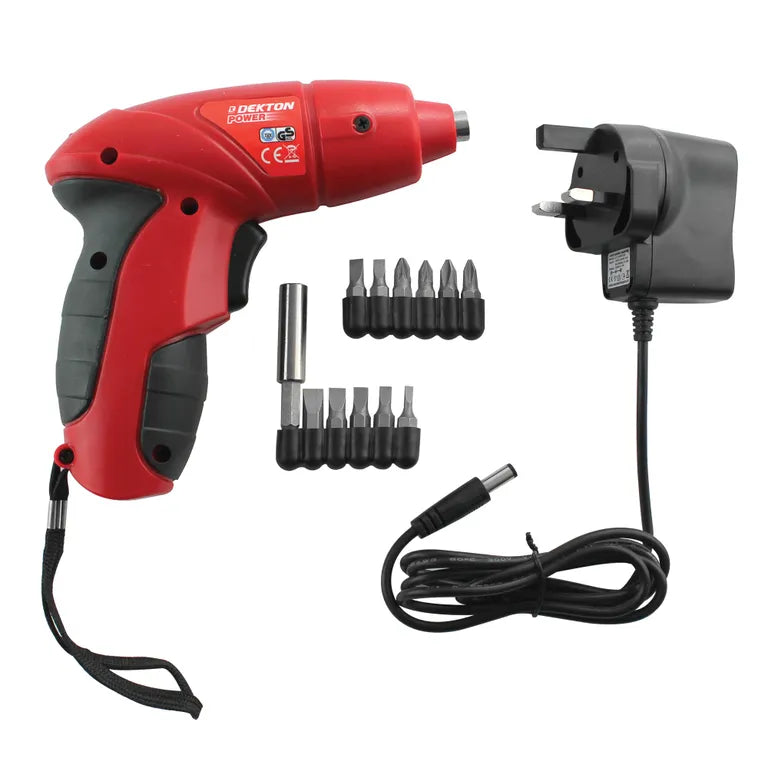 DEKTON POWER 3.6V LI-ION CORDLESS SCREWDRIVER