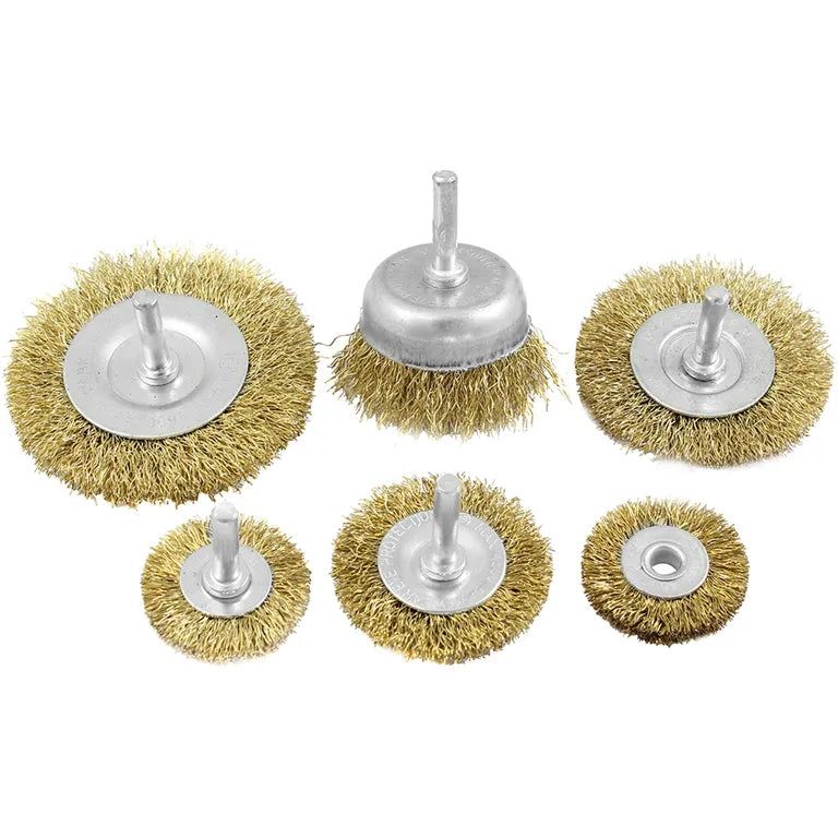 DEKTON ROTARY WIRE WHEEL & CUP BRUSH SET