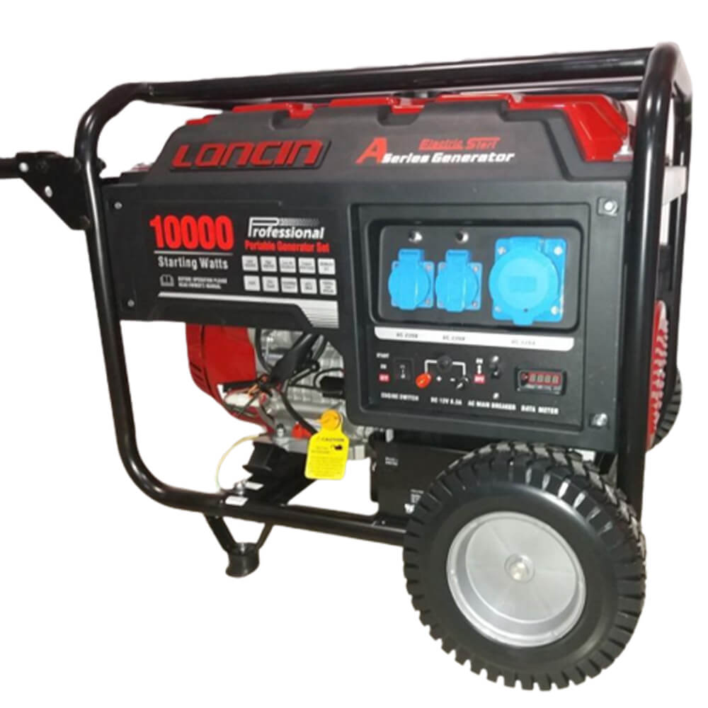 LONCIN LC10000 PETROL GENERATOR 10KVA ELECTRIC START