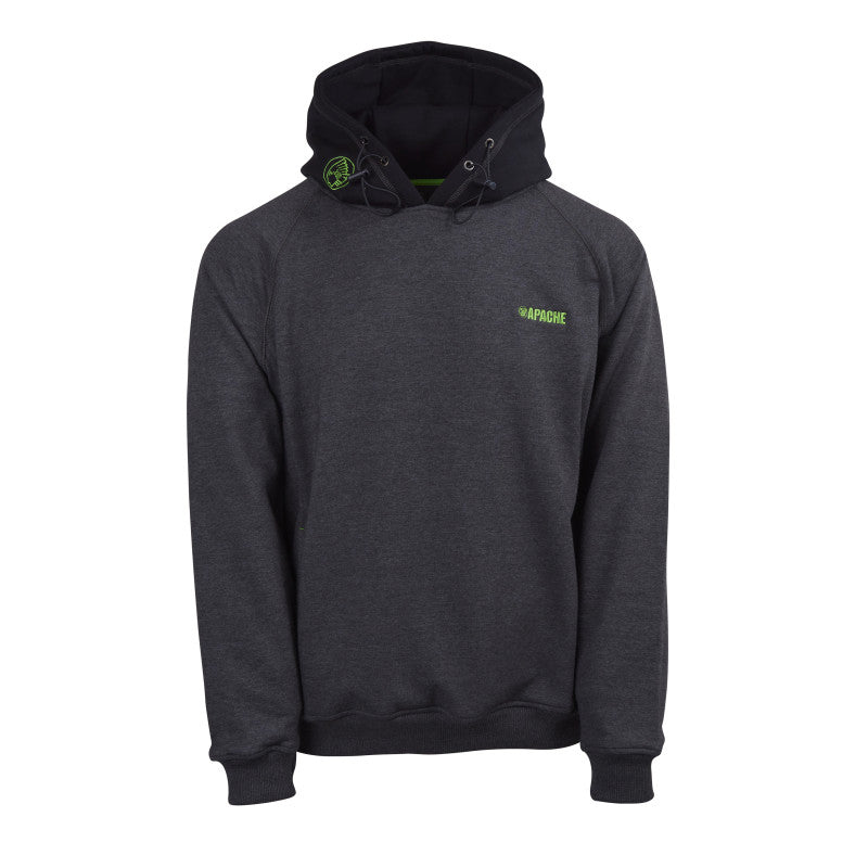 APACHE KINGSTON HOODED SWEATSHIRT GREY/BLACK