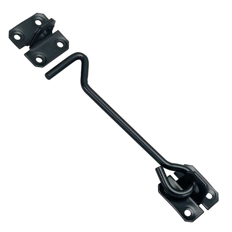 PREMIUM CHOICE 6" BLACK CABIN HOOK