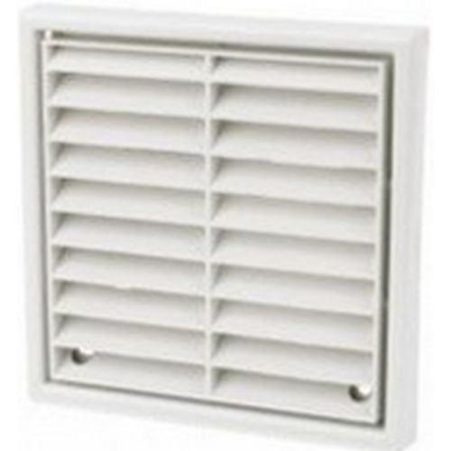 PREMIUM CHOICE 4" LOUVRED VENT WHITE