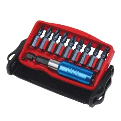 BENMAN SCREW BITS SET 9PCS, 25MM 1/4'' DR