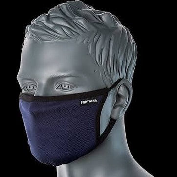3 PLY ANT-MICROBIAL MASK CV33 NAVY