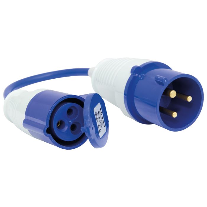 JEFFERSON 32A TO 16A BLUE PONY / FLY LEAD