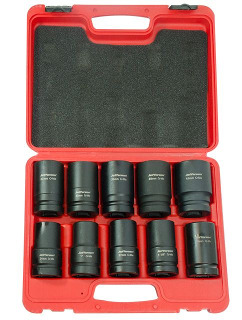 JEFFERSON 10 PIECE 2IN IMPACT SOCKET SET