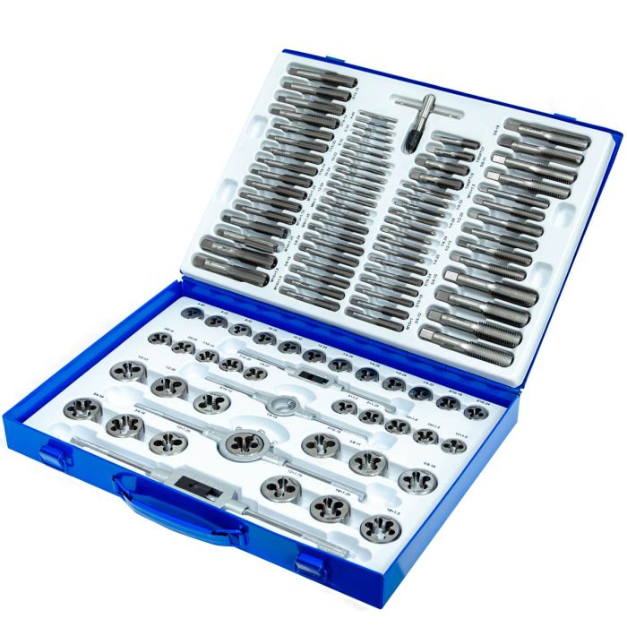 JEFFERSON 110PC METRIC & IMPERIAL TAP & DIE SET