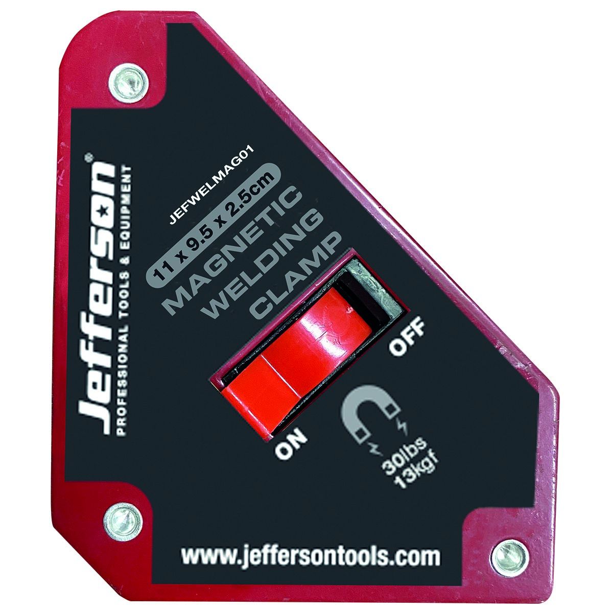 JEFFERSON 30LB WELDING MAGNET 110 X 95 X 25MM