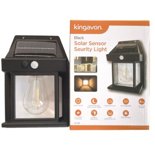 SOLAR SENSOR SECURITY LIGHT - B