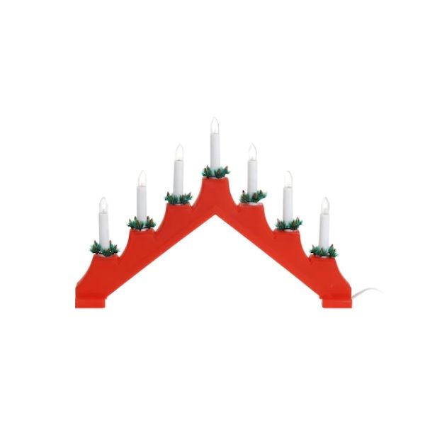 7 LED CANDLE BRIDGE (BATTERY OPERATED)