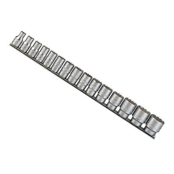 TENG TOOL Socket Set 1/2in Drive MM 15 Pieces