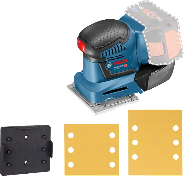 BOSCH GSS 18V-10 PROFESSIONAL CORDLESS ORBITAL SANDER