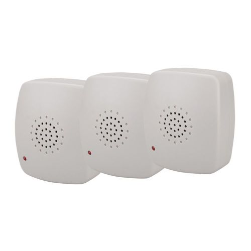 PEST FREE ZONE ULTRASONIC PEST REPELLER 400SQ FT 3PK