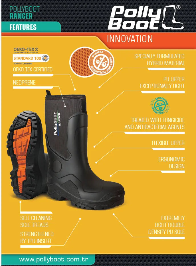 POLLYBOOT POLLY RANGER NEOPRENE S5 FULL SAFETY