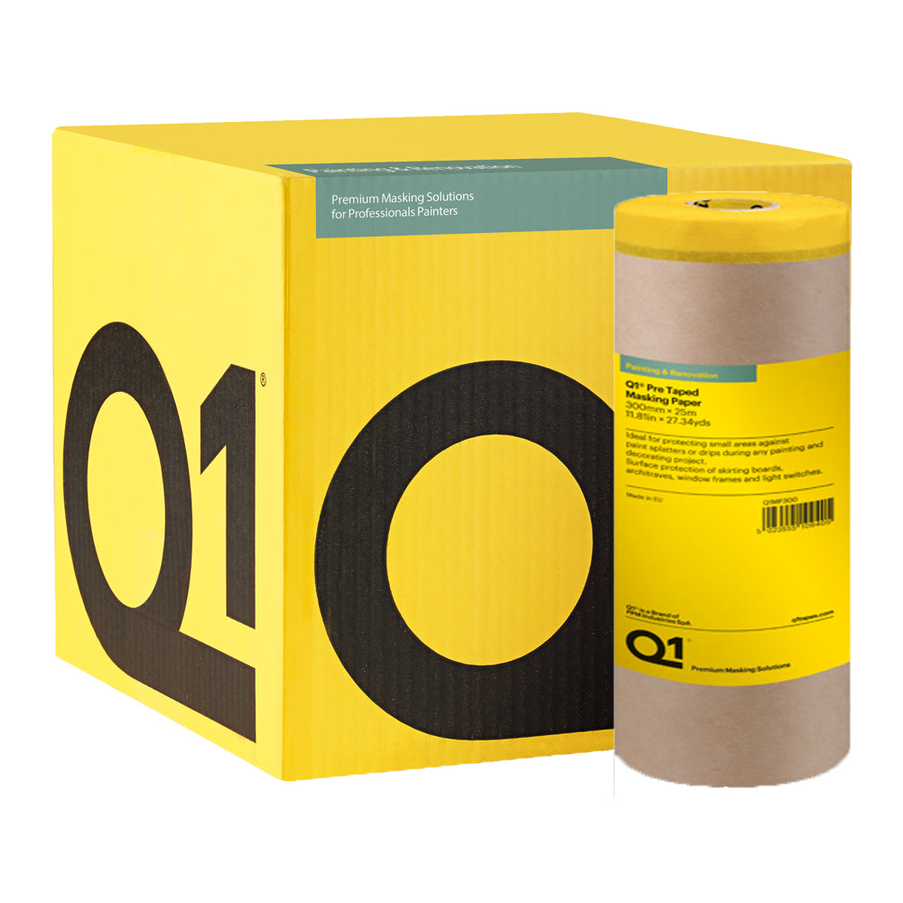 Q1 PRE TAPED MASKING FILM 300MM