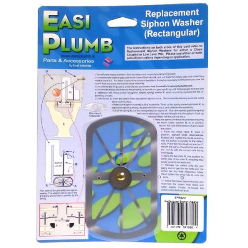 Easy Plumb Rectangular Siphon Washer