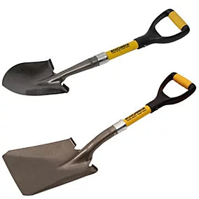ROUGHNECK BULK & ROUND MICRO SHOVEL TWIN PACK