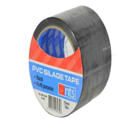 AGRI PVC BLACK SILAGE TAPE 75MM X 18M
