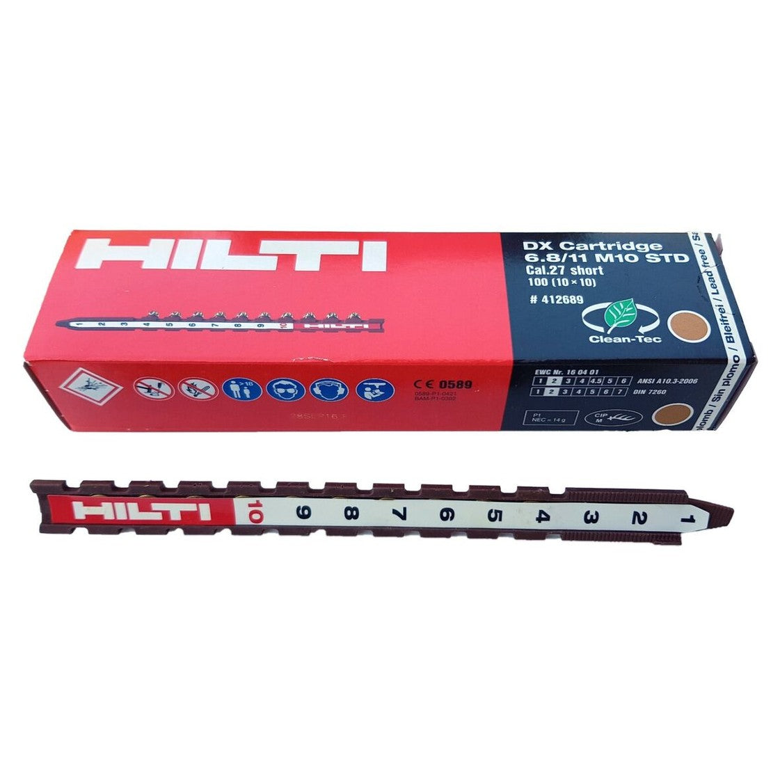 HILTI DX RED CARTRIDGE 6.8/11 M10