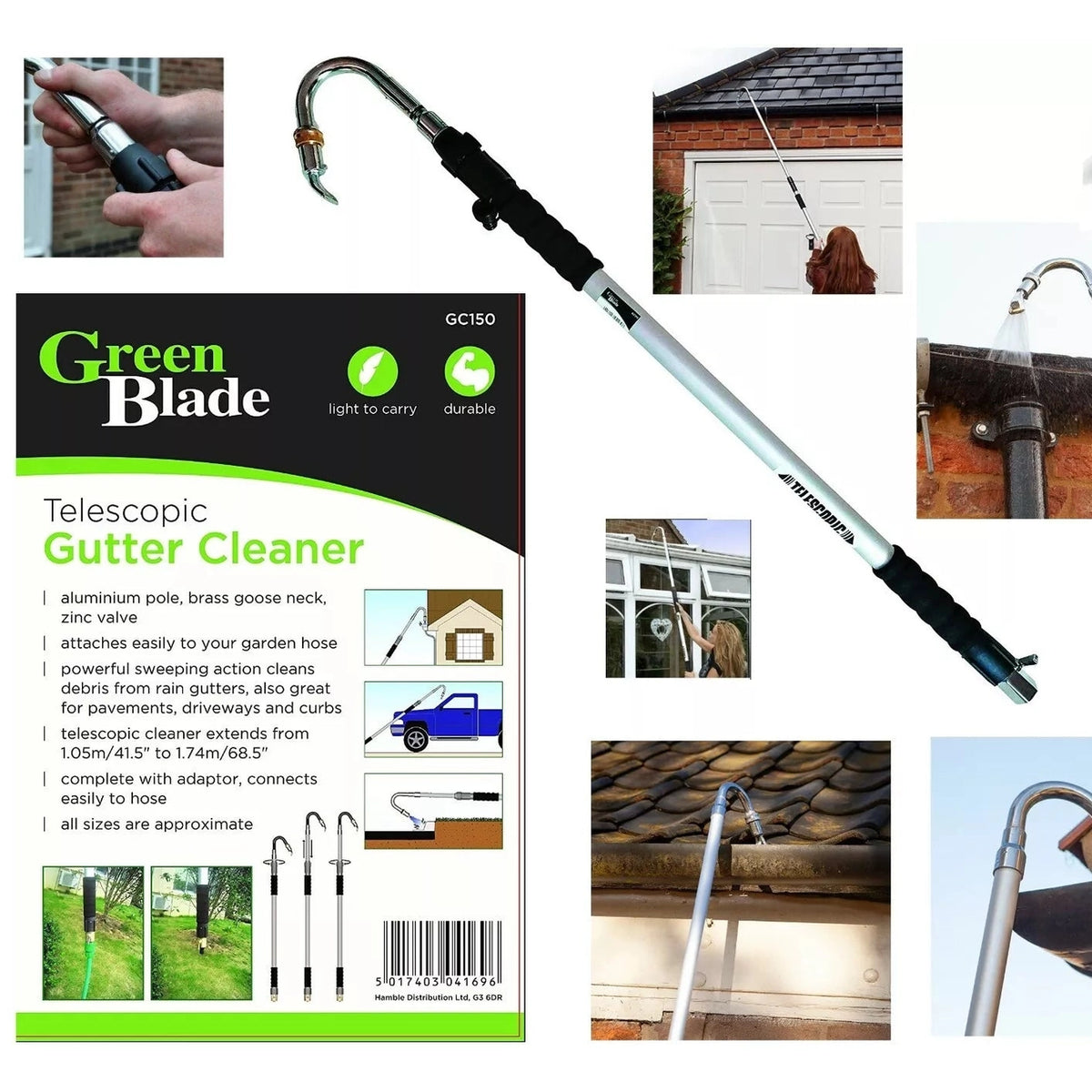 TELESCOPIC GUTTER CLEANER
