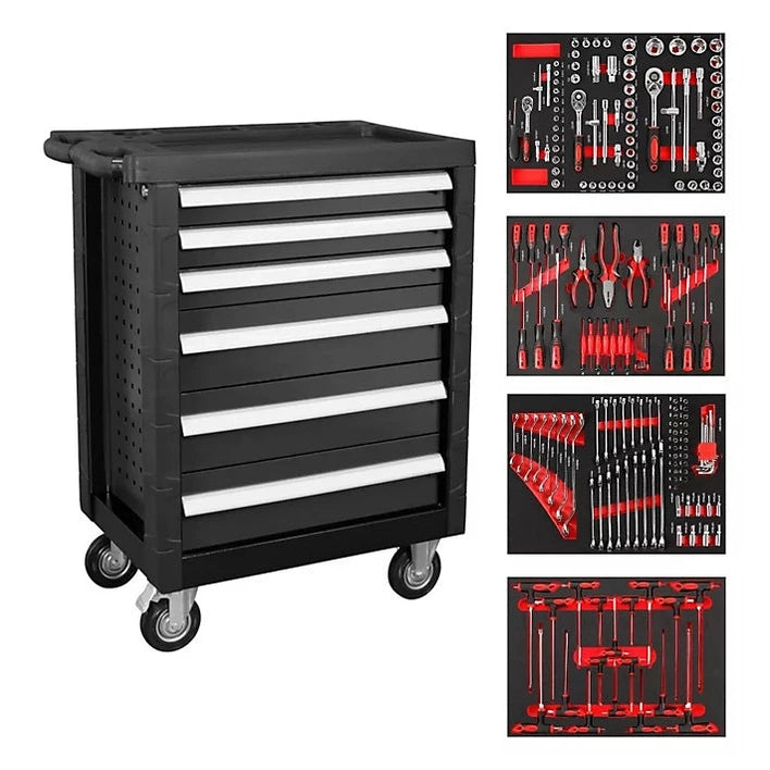 SEALEY 6 DRAWER CABINET 188PC