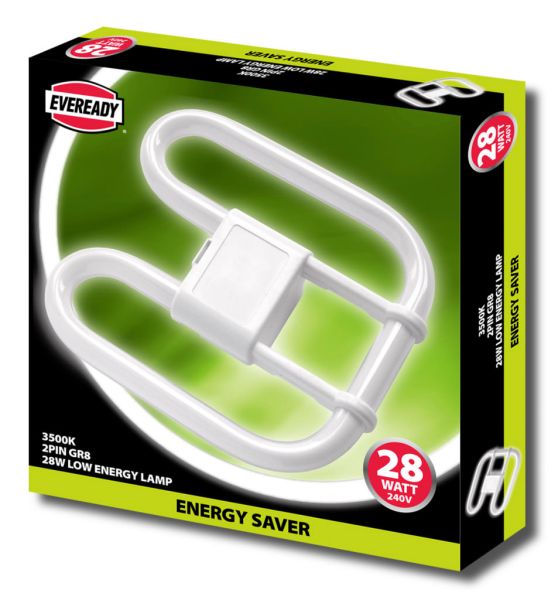 EVEREADY 2D LAMP 28W 2PIN