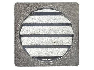 ALUMINIUM Square Wall Vent 150mm (6in)