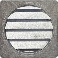 ALUMINIUM Square Wall Vent 150mm (6in)
