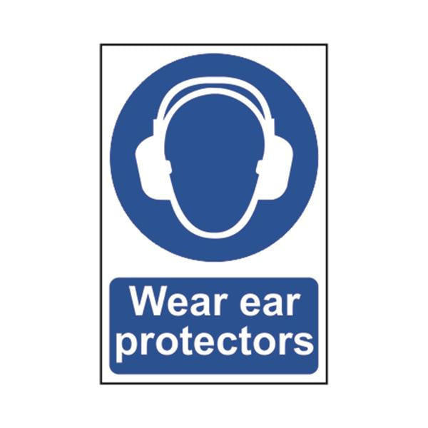 WEAR EAR PROTECTORS - PVC (200 X 300MM)