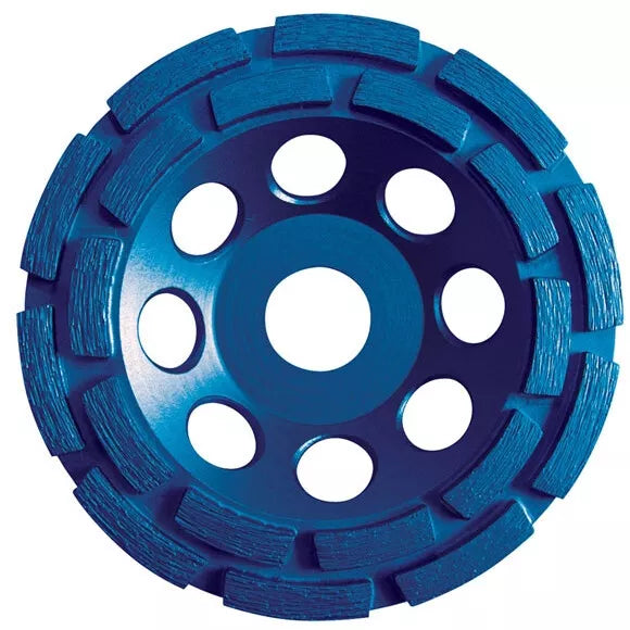 MEXCO 4.5IN DOUBLE ROW CUP GRINDER WHEEL