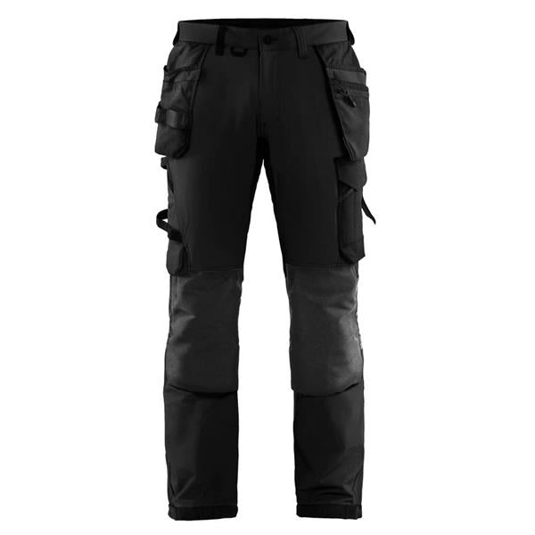 BLAKLADER CRAFTSMAN STRETCH TROUSER BLACK/DARK GREY