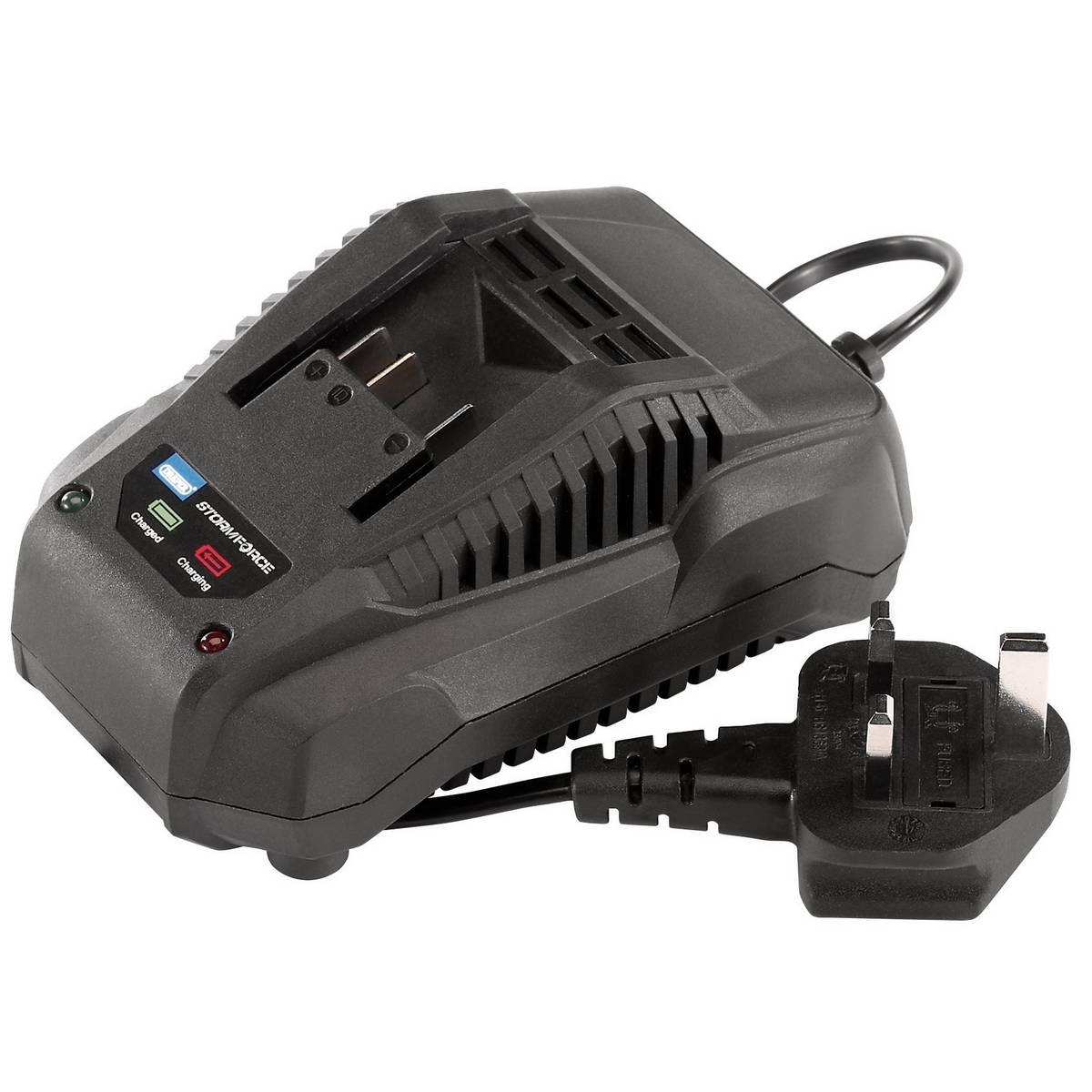 DRAPER STORM FORCE 20V FAST CHARGER FOR POWER INTERCHANGE BATTERIES