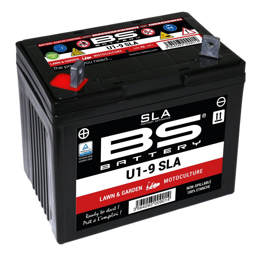 BRIGGS & STRATTON BATTERY SLA U1-9 12V 28AH L/H+ LEAK FREE BATTERY