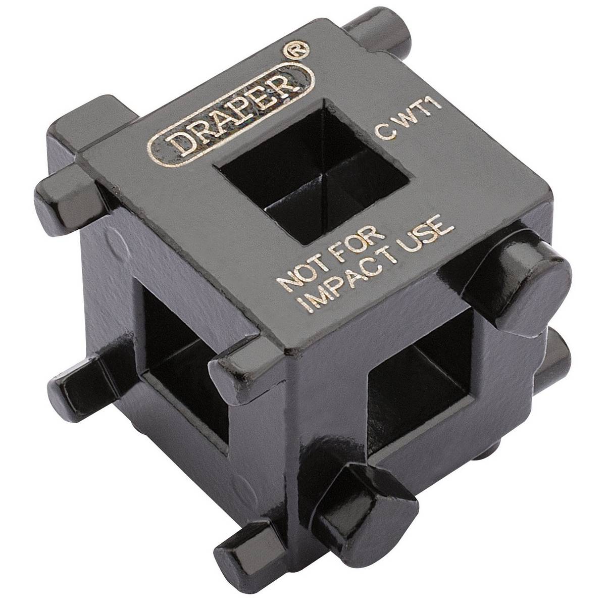 DRAPER BRAKE CALIPER WIND BACK CUBE, 3/8" SQ. DR.