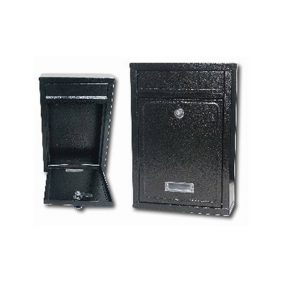 ASHLEY BLACK MAIL BOX - 320 X 215 X 85MM BB-MB202