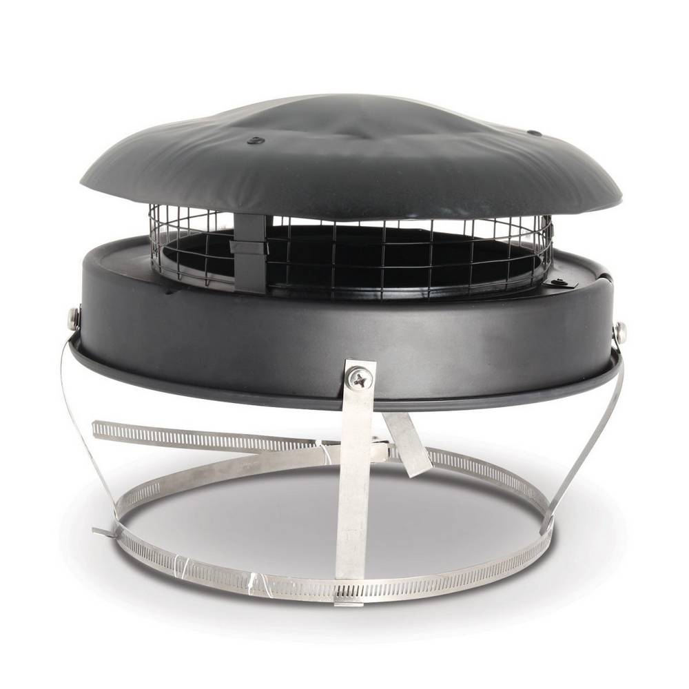 DE VIELLE CHIMNEY COWL (BLACK)