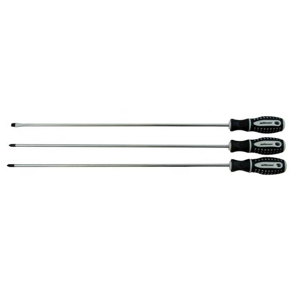 JEFFERSON 3 PIECE EXTRA LONG SCREWDRIVER SET