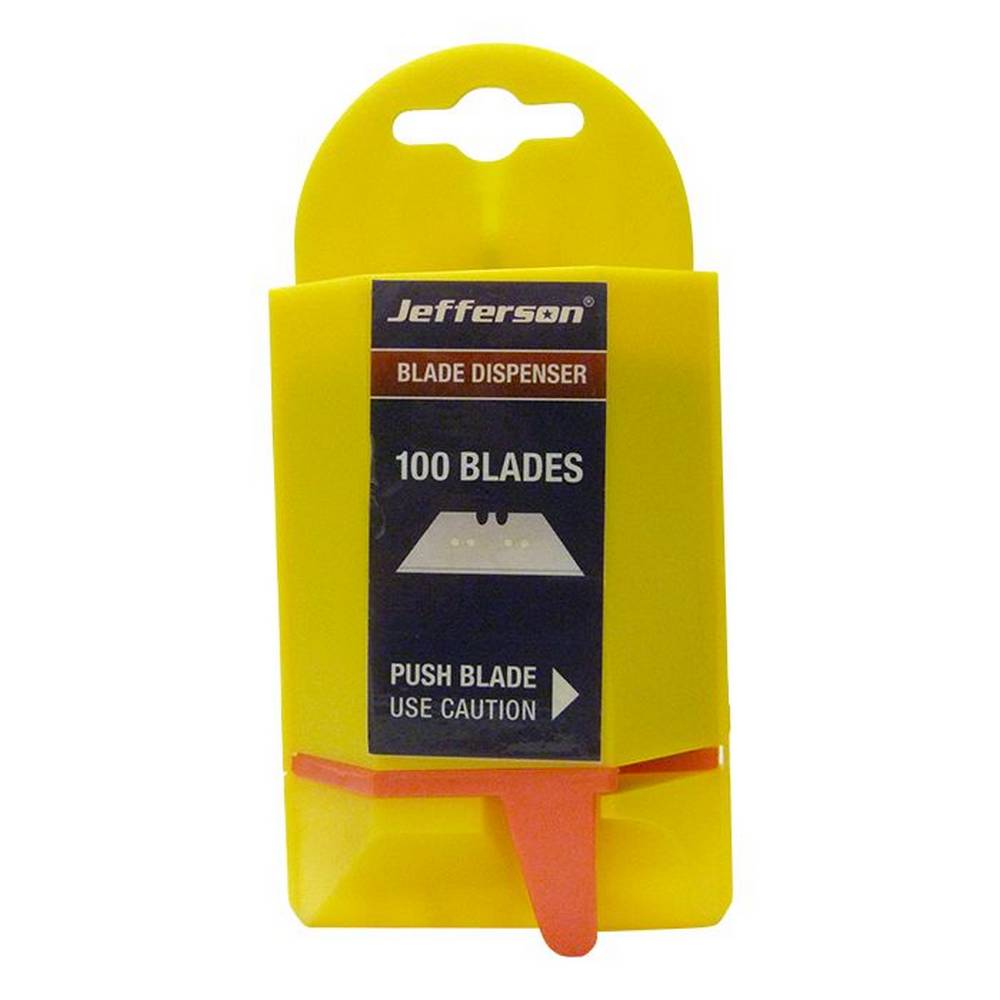 JEFFERSON UTILITY BLADE DISPENSER (PACK OF 100)