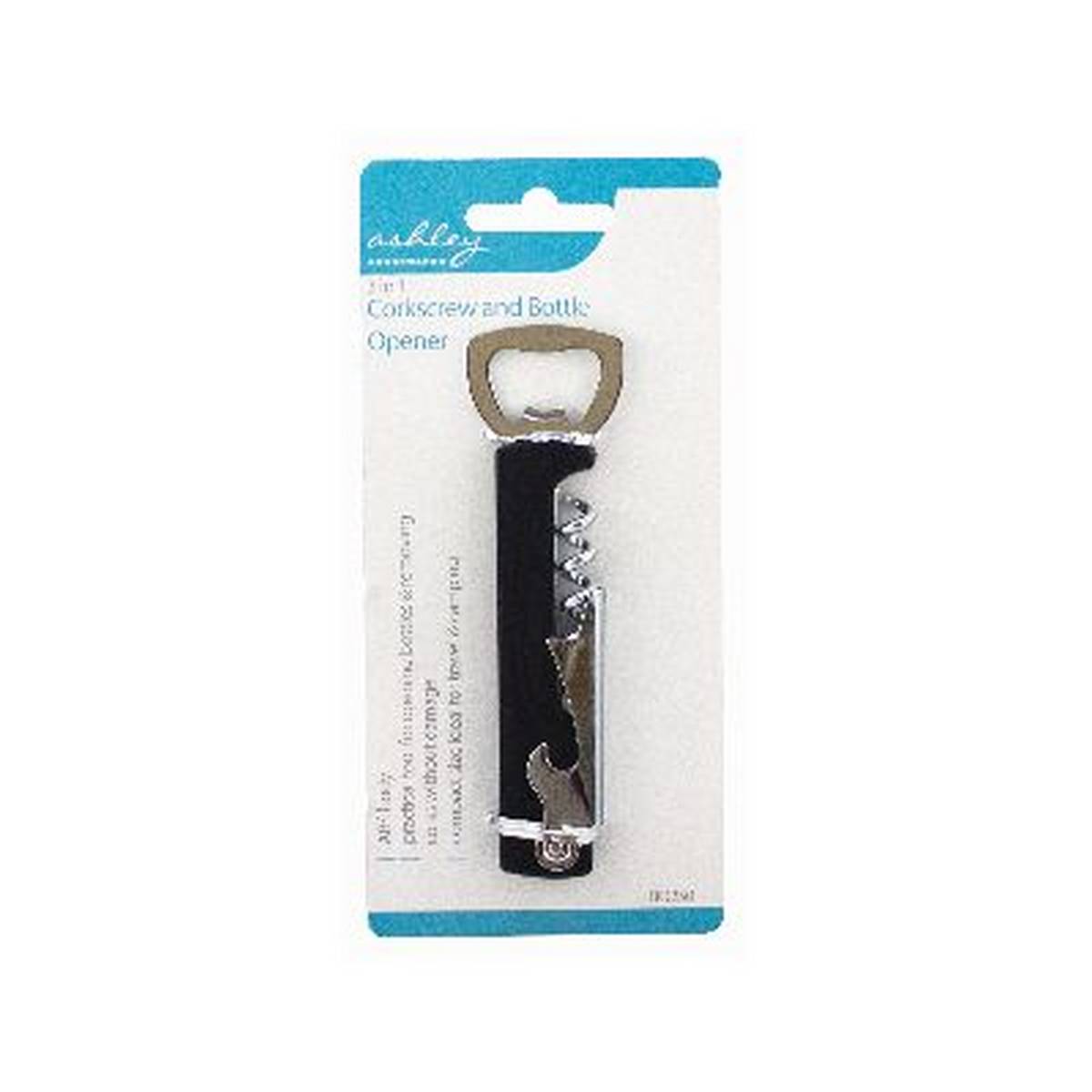 ASHLEY 3 IN 1 CORKSCREW AND BOTTLE OPENER BB-BO250
